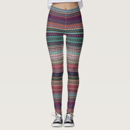 Legging design de abstrato de tribo
