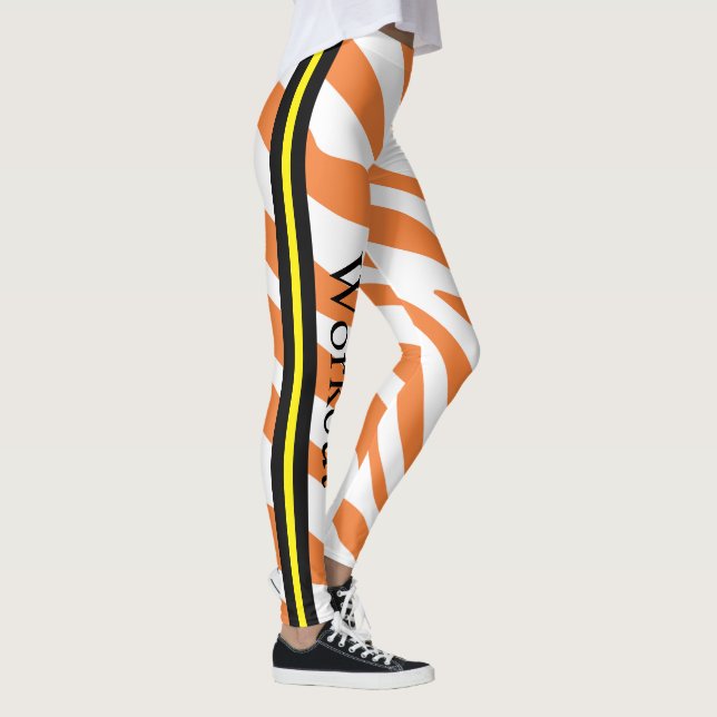 Legging Design de atrativo moderno para exercícios l Orang (Direita)