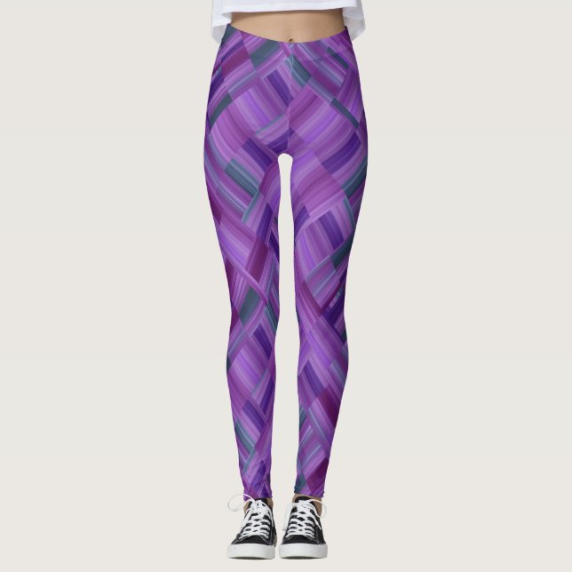 Legging Design de Bloco Puro (Frente)