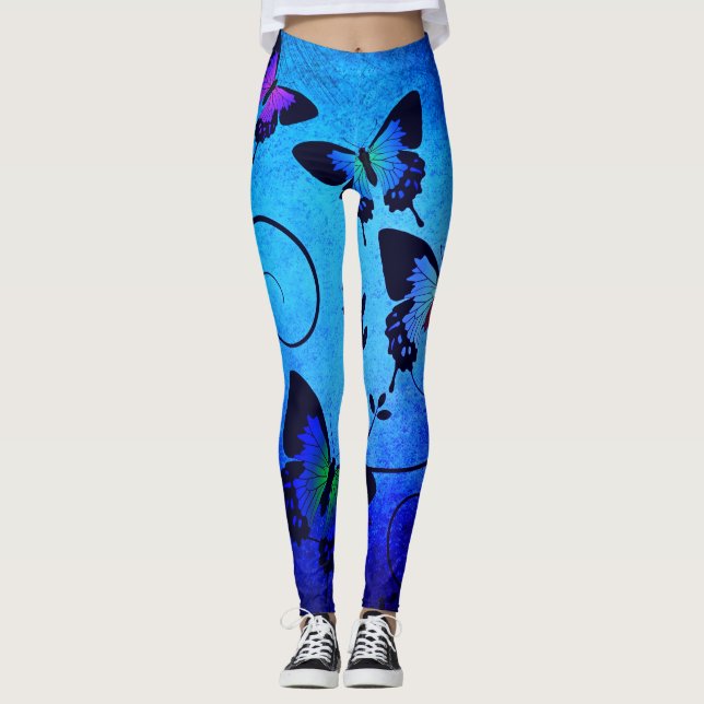Legging Design de borboleta (Frente)