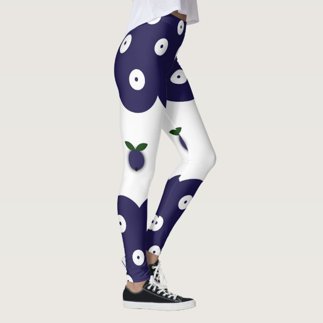 Legging Design de cerâmica tradicional polonesa (Direita)
