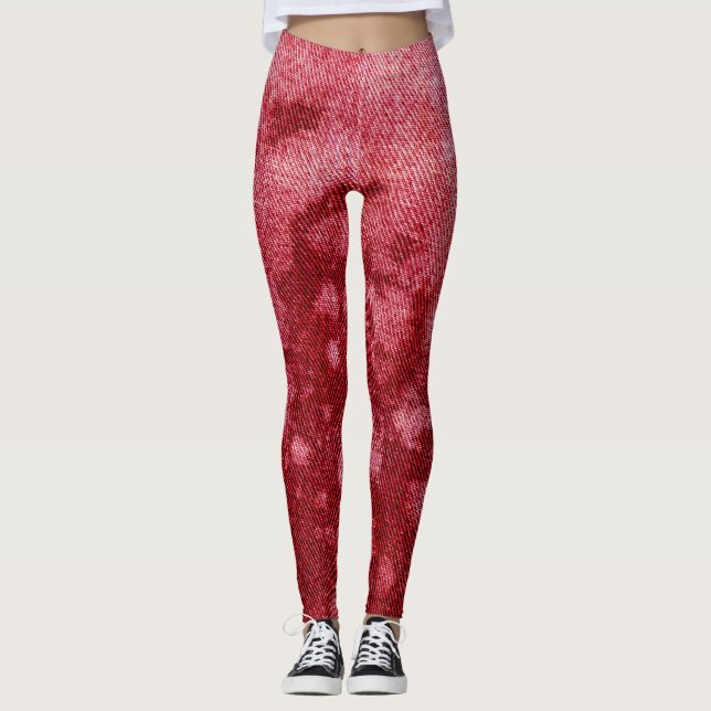 Legging Design de Denim Lavado #10 @ Emporio Moffa (Frente)