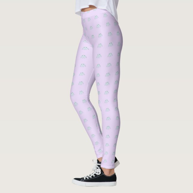 Legging Design de dente de aqua (Esquerda)