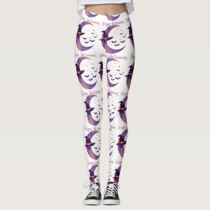 Legging Design de Dia das Bruxas Místicas