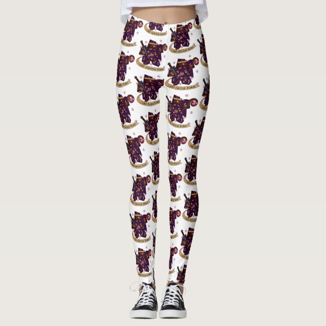 Legging Design de Dice de Warlock (Frente)