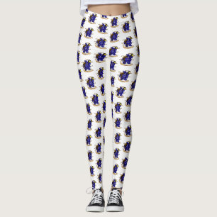 Legging Design de Dice do Assistente