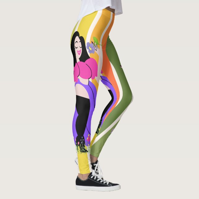 Legging Design DE ESTILO DE PADRÃO (Direita)