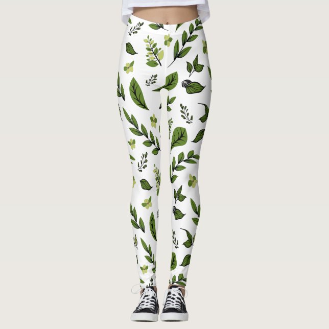 Legging Design de Flor Série 4 (Frente)