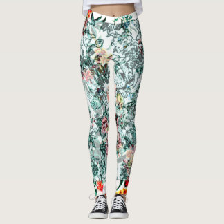 Legging Design de Futuro Floral