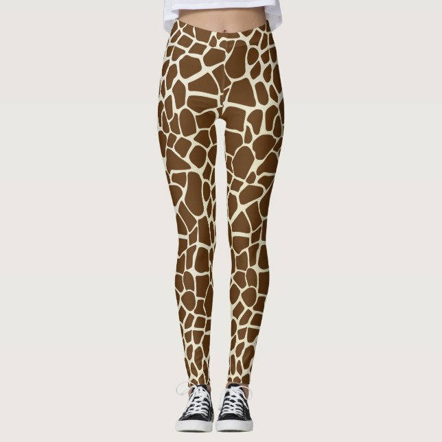 Legging Design de impressão animal (Frente)