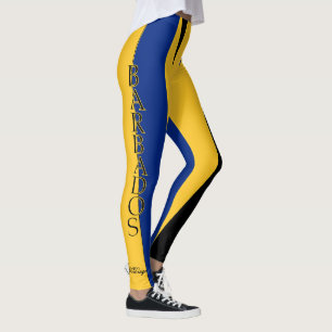 Legging Design de pavilhão de Barbados