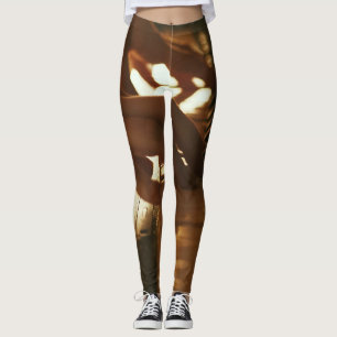 Legging Design de Piano Incrível
