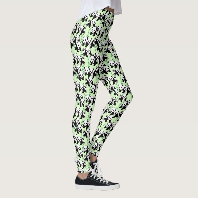 Legging Design de Ursos de Panda (Direita)