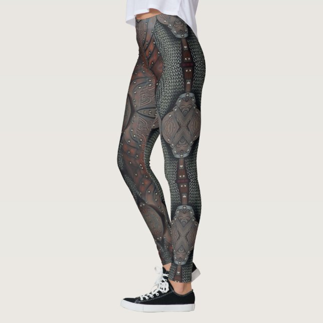 Legging Design do abstrato de armas (Esquerda)