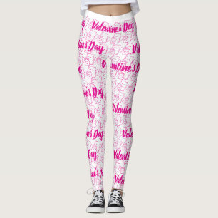 Legging Design do Dia do Namorados Romântico
