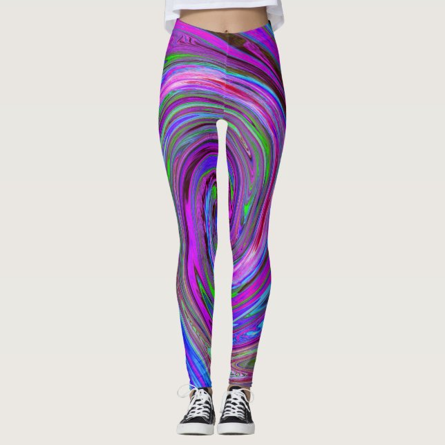 Legging Design do dispositivo retrorreflector com espiral  (Frente)