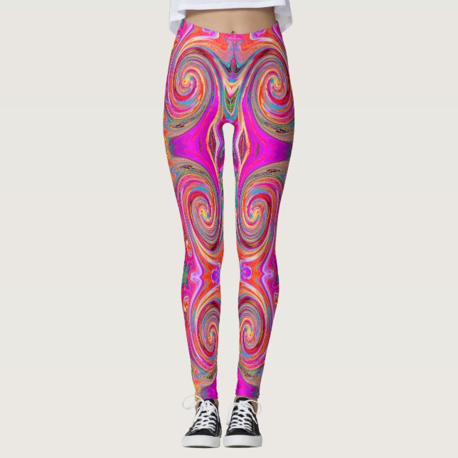 Legging Design do dispositivo retrorreflector do arco-íris (Frente)