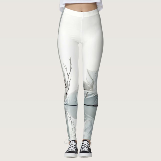 Legging Design do interior do Zen minimalista (Frente)