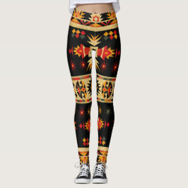 Legging Design do Patrimônio Nativo Americano