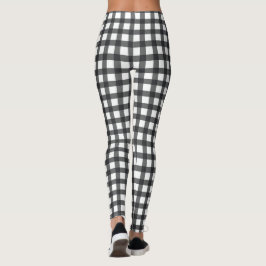 Legging Design do Tecido com verificação de corte