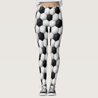 Legging Design do ventilador de futebol