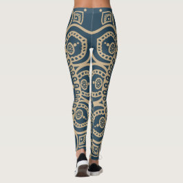 Legging Design Dusty com cheio Mandala imagem Yoga