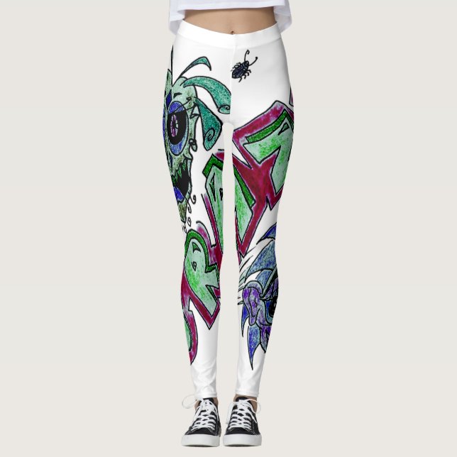 Legging Design exclusivo louco. (Frente)