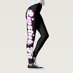Legging Design fêmea apto da malhação do batom