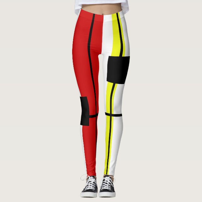 Legging Design geométrica (Frente)