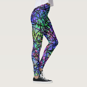 Legging design Geométrico Coll dos anos 90