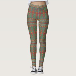 Legging Design Geométrico Sudoeste Sagebrush