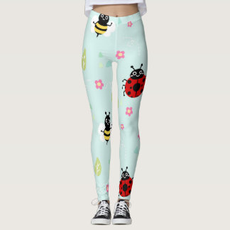 Legging Design Ladybug animado