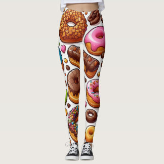 Legging Design-Leggings mit ausgefallenem Muster