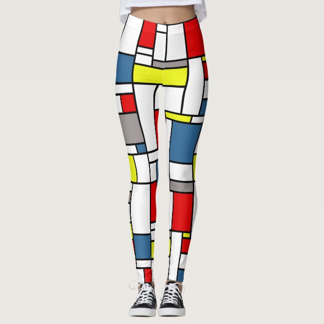 Legging Design mondrian (Frente)
