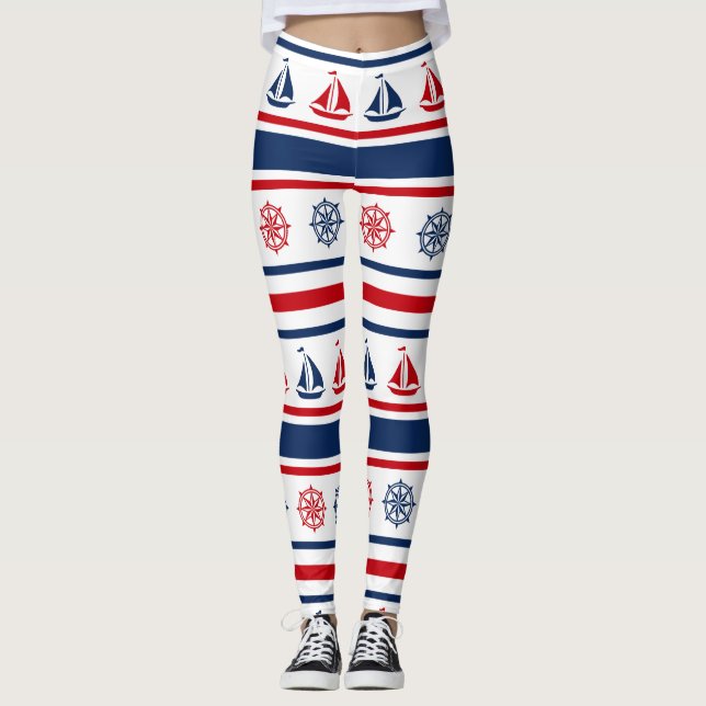 Legging Design náutico (Frente)