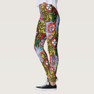 Legging Design patriótico português