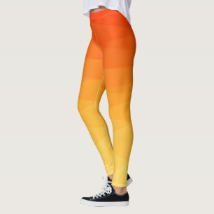 Legging Design poligonal gradiente