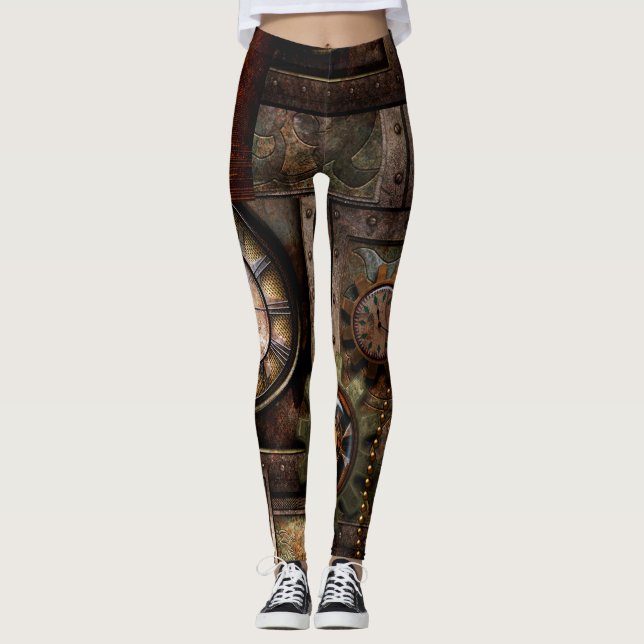 Legging Design steampunk maravilhoso (Frente)