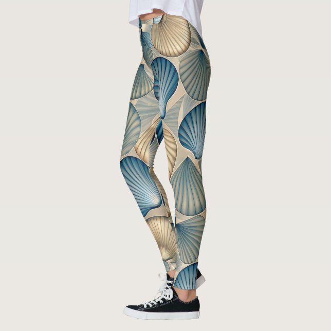 Legging Designer-Leggings mit ausgefallenem Muster  (Esquerda)