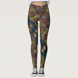 Legging Designers de cerimônia feminina e de pintura corpo
