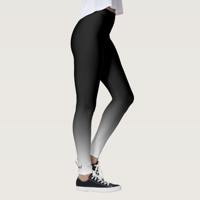 Legging Desvaneça-se para enegrecer (Direita)