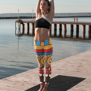 Legging deus havaiano do tiki