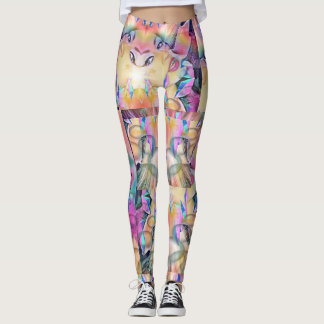 Legging Deusa de Cristal de Bolha Trippy!