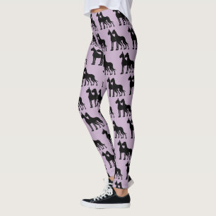 Legging Deutsche Doggen schwarz