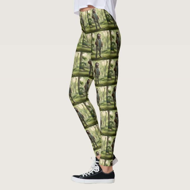 Legging "Devagar e Firme: Uma Luz Vestida para Golfe (Esquerda)