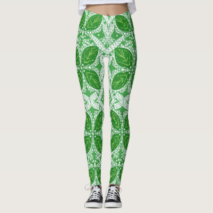 Legging Devaneio de Folha de Renda