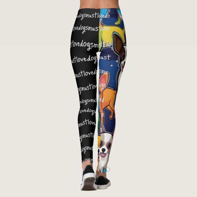 Legging Devem Adorar Cães (Verso)