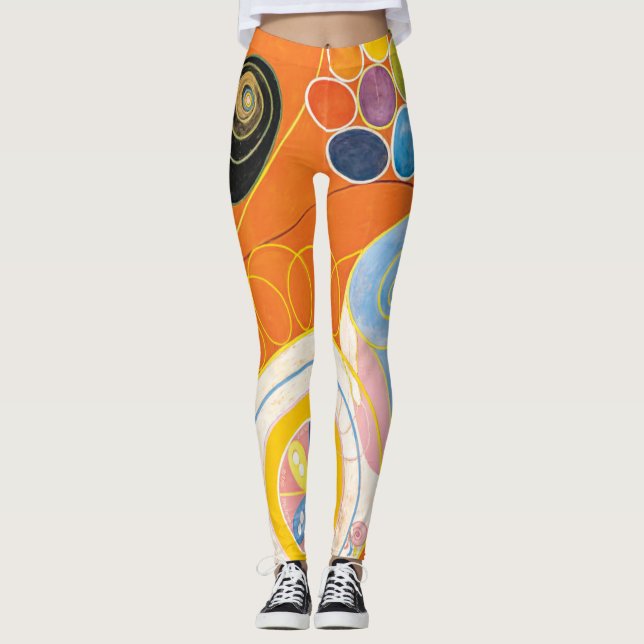 Legging Dez Maiores, Nº 3, Juventude | Hilma af Klint | (Frente)
