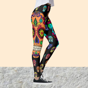 Legging Dia das Pernas das Mulheres Mortas Pele de Açúca