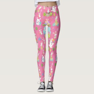 Legging Dia do felz pascoa - Padrões Engraçados E Ovos